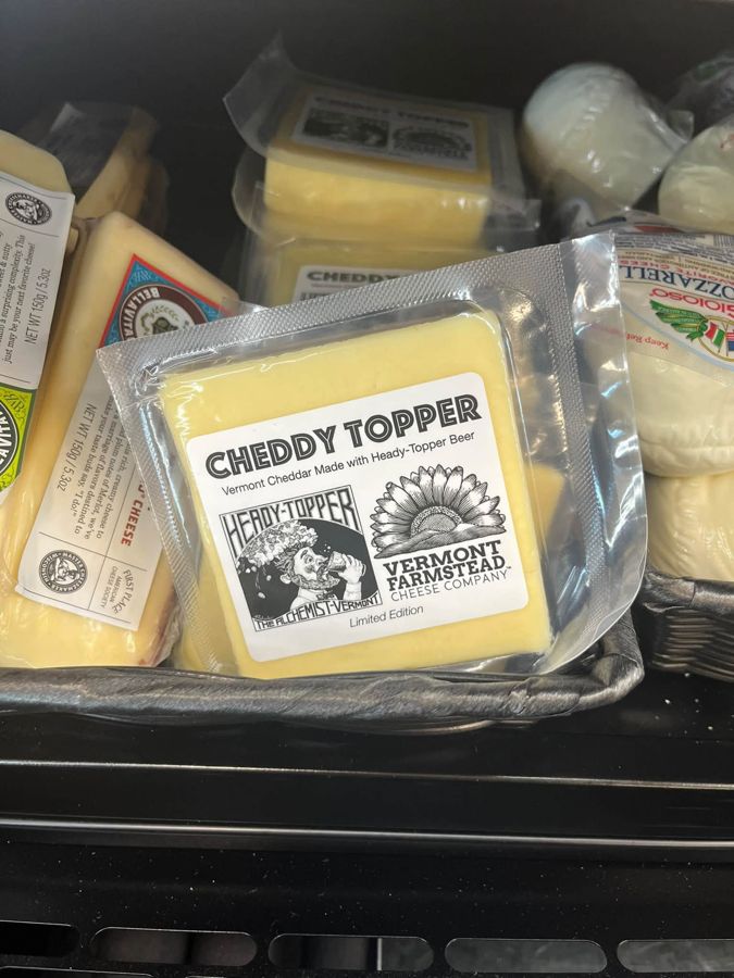 Cheddy Topper cheddar from Vermont Farmstead Cheese Company
