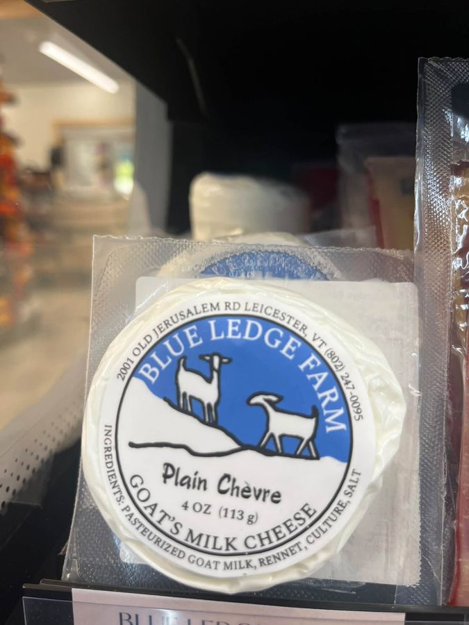 Plain goat milk chevre from Blue Ledge Farm, Vermont